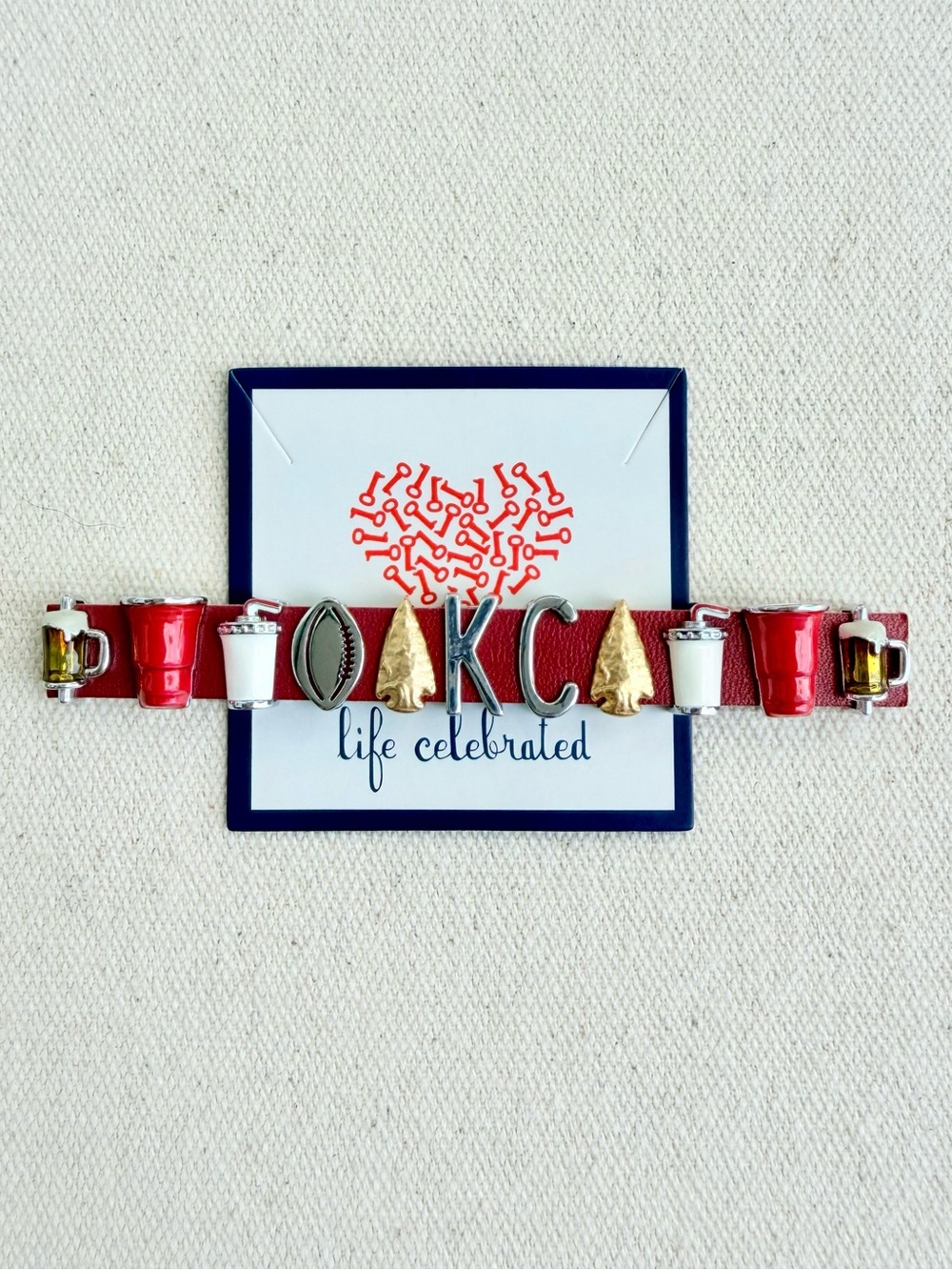 *Charms available in my Closet* KEEP COLLECTIVE Retired~Kansas City Chiefs